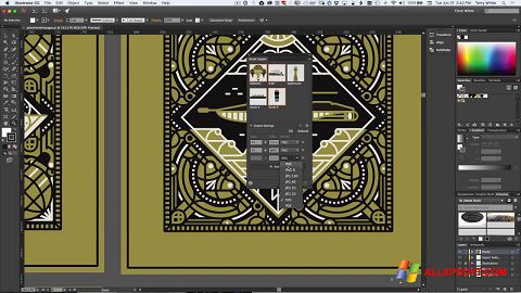 સ્ક્રીનશૉટ Adobe Illustrator Windows XP