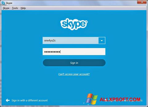 સ્ક્રીનશૉટ Skype Setup Full Windows XP