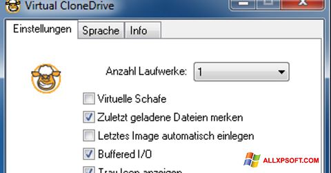 સ્ક્રીનશૉટ Virtual CloneDrive Windows XP