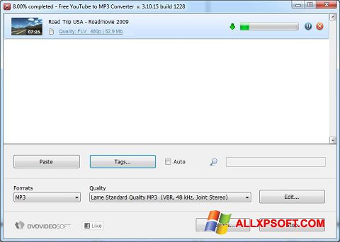 સ્ક્રીનશૉટ Free YouTube to MP3 Converter Windows XP