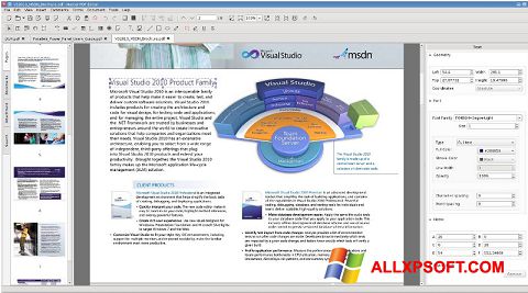 સ્ક્રીનશૉટ Master PDF Editor Windows XP