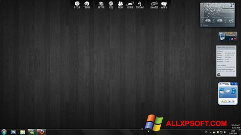 સ્ક્રીનશૉટ RocketDock Windows XP