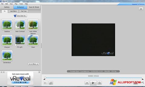 સ્ક્રીનશૉટ vReveal Windows XP