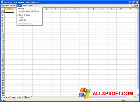સ્ક્રીનશૉટ Excel Viewer Windows XP